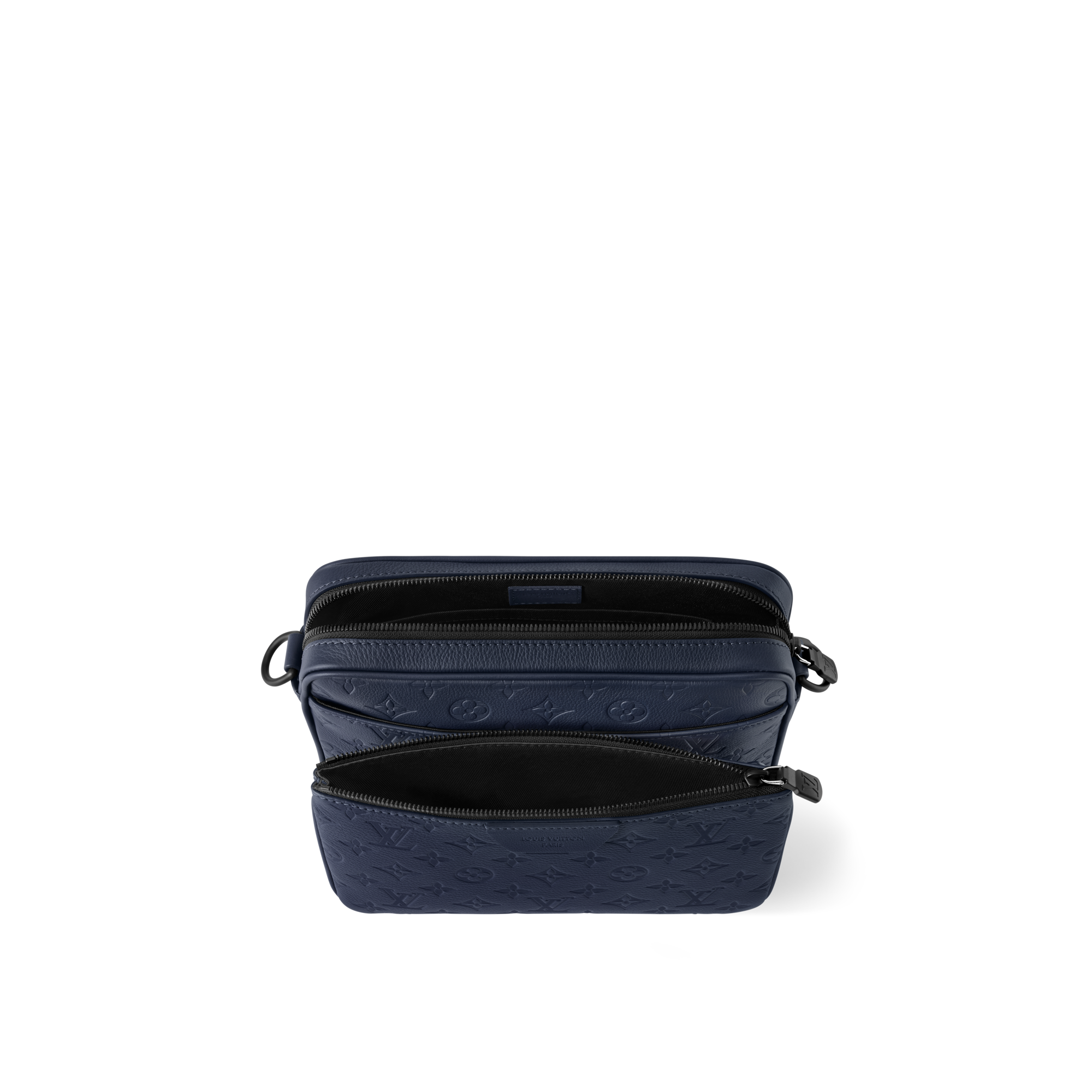 Trio Messenger Monogram Shadow Leather in Bags and Small Leather Goods