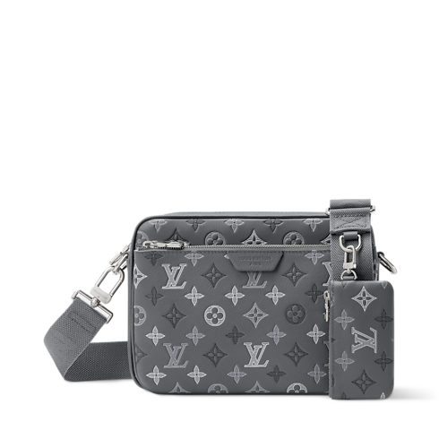 Trio Messenger Monogram Shadow in Men's Bags All Bags collections by Louis Vuitton (Product zoom)