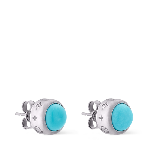 Turquoise Rodeo Earrings S00 in Men's Fashion Jewelry Earrings collections by Louis Vuitton (Product zoom)