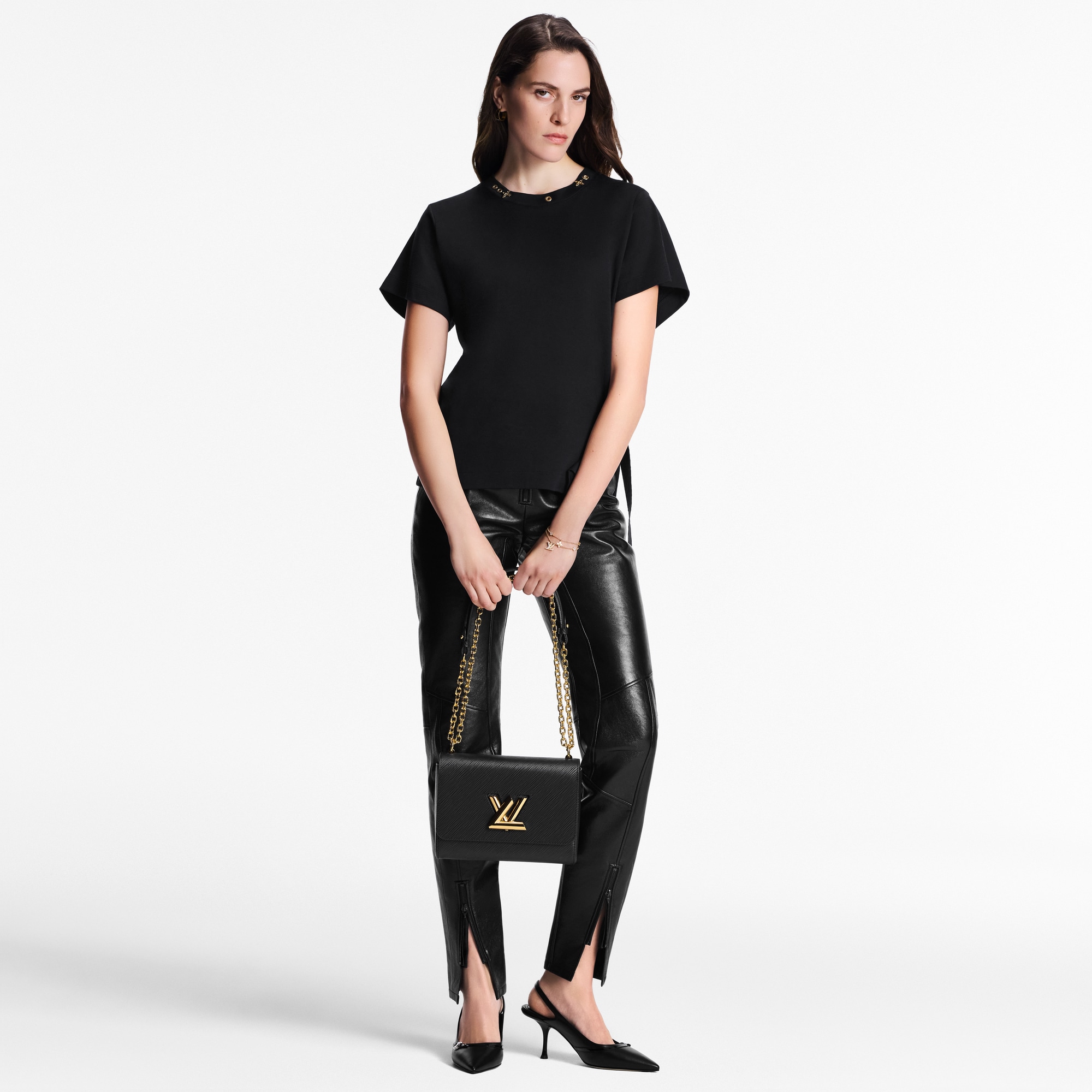 Twist MM Epi Leather in Women