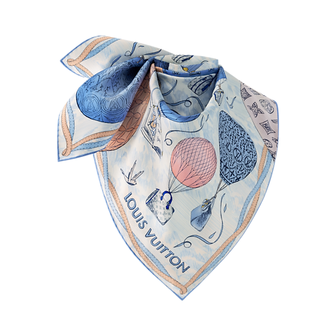 Up And Away Square 90 S00 in Women's Accessories Silk Squares and Bandeaus collections by Louis Vuitton (Product zoom)