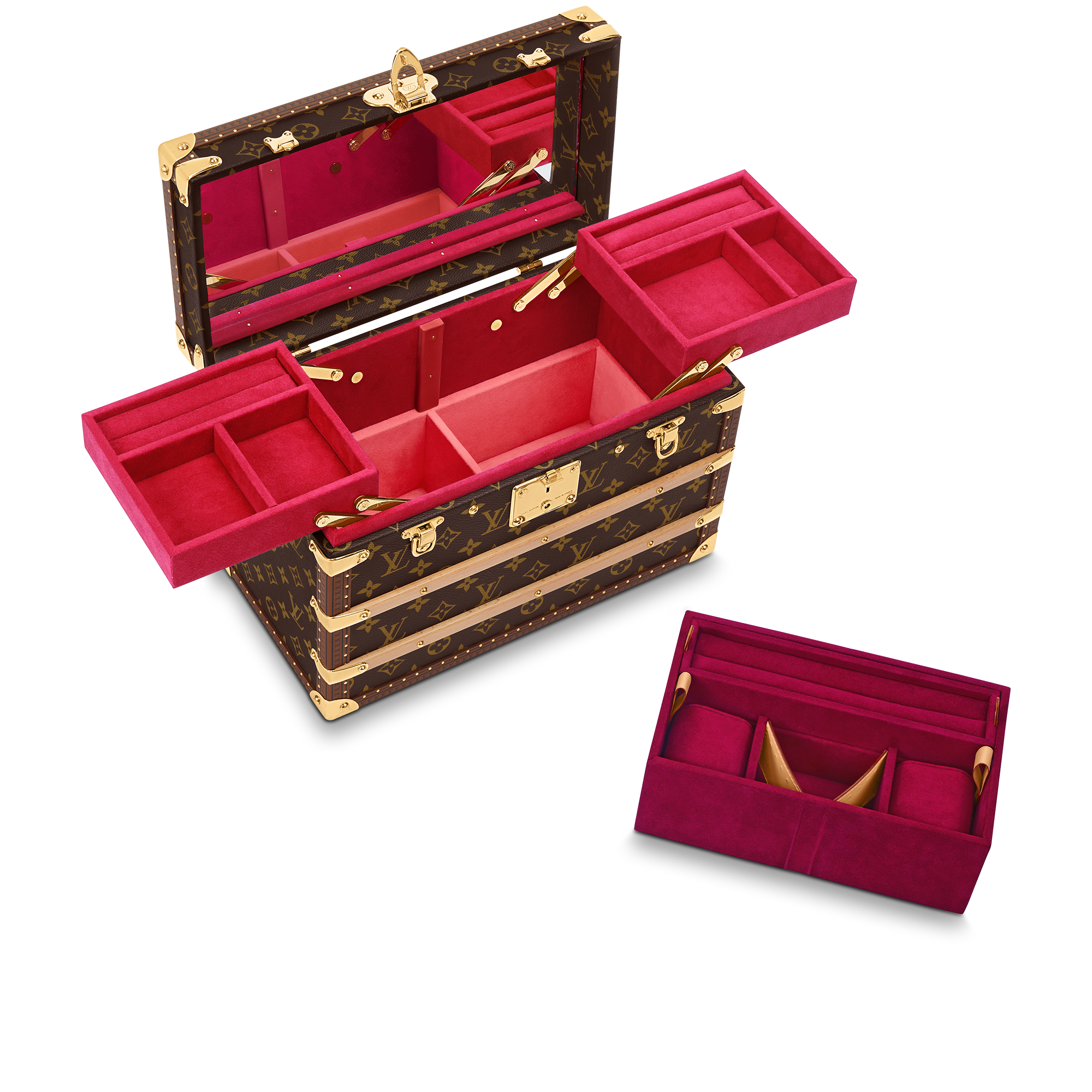 Vanity Bijoux Monogram Canvas in Trunks, Travel and Home