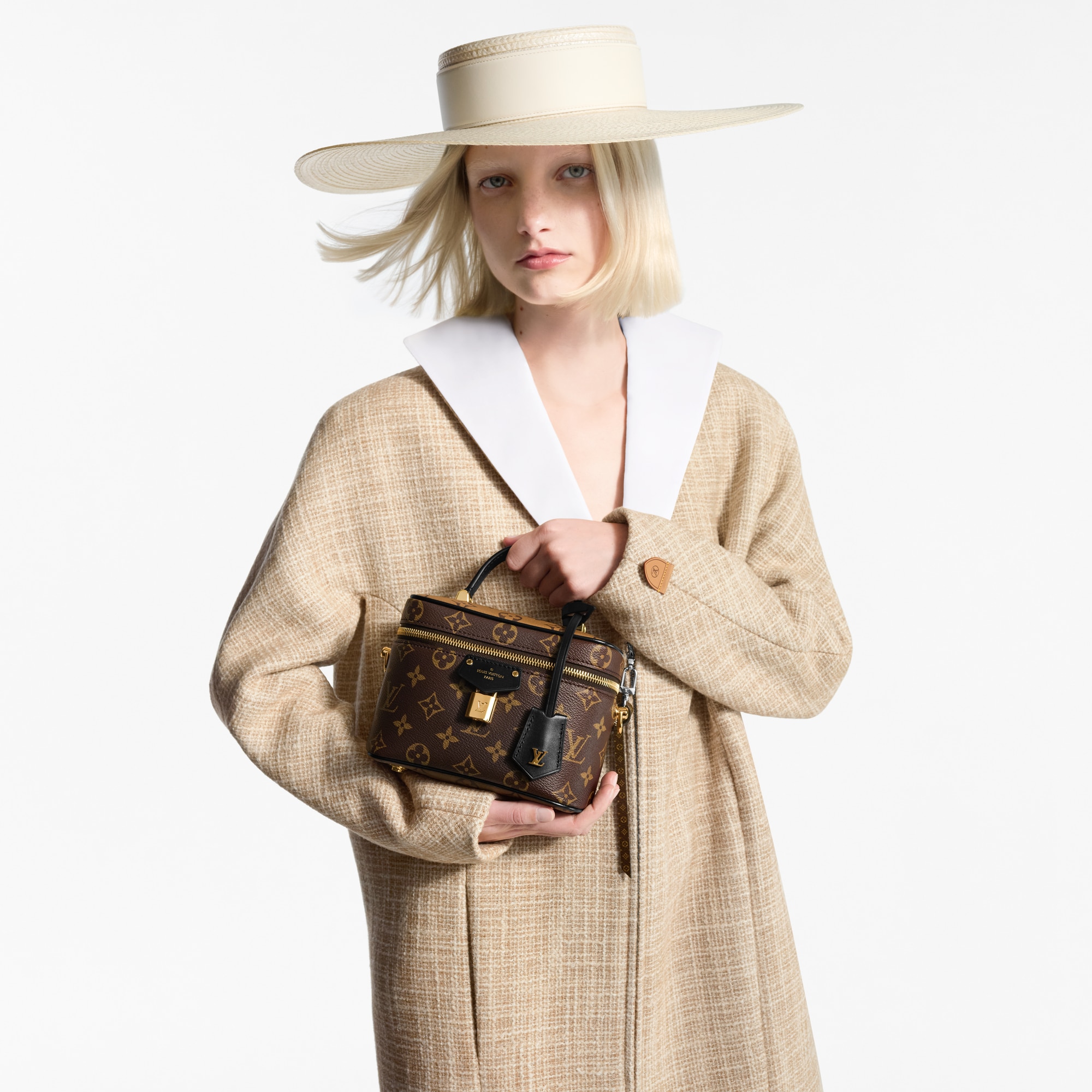 Vanity PM Monogram Reverse Canvas in Women