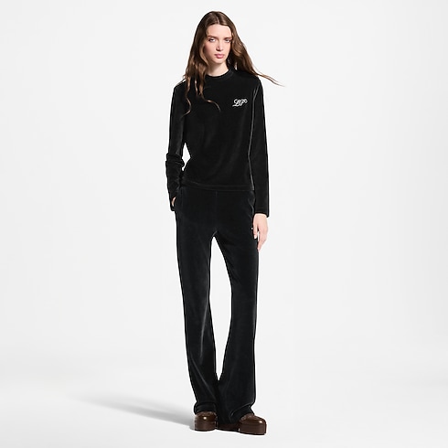 Velvet Flare Pants in Women's Ready-to-Wear New In Ready-to-Wear collections by Louis Vuitton (Product zoom)
