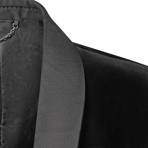 Velvet Single-Breasted Tuxedo Jacket in Men's Ready-to-Wear All Ready-to-Wear collections by Louis Vuitton (Product zoom)