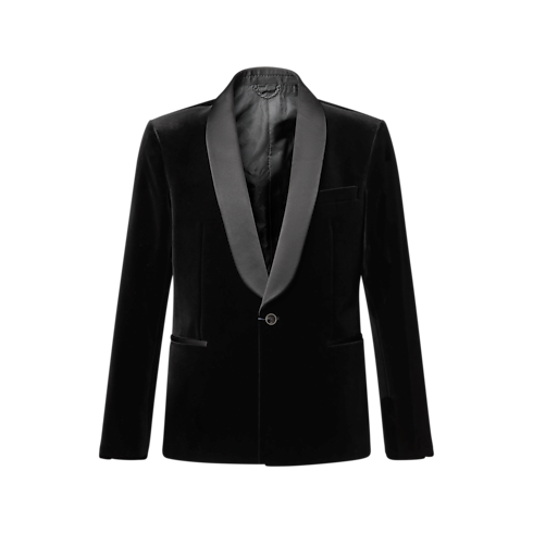 Velvet Single-Breasted Tuxedo Jacket in Men's Ready-to-Wear All Ready-to-Wear collections by Louis Vuitton (Product zoom)