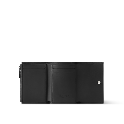 Victor Wallet Monogram Shadow Leather in Bags and Small Leather Goods's Men Small Leather Goods Card Holders collections by Louis Vuitton (Product zoom)