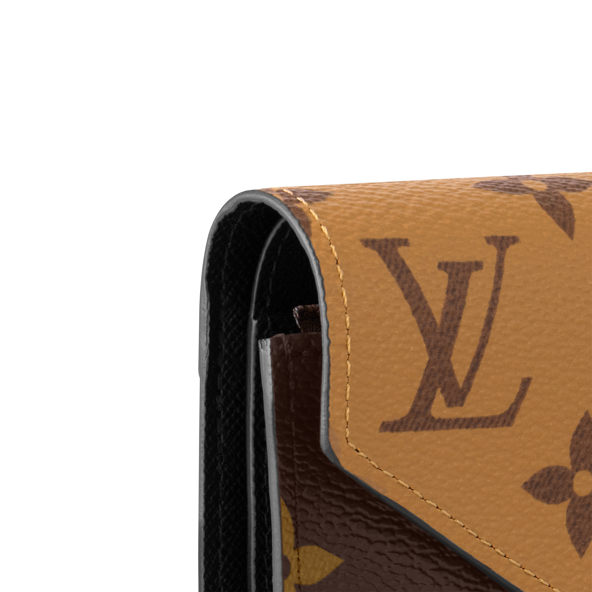 Victorine Wallet Monogram Reverse Canvas in Women