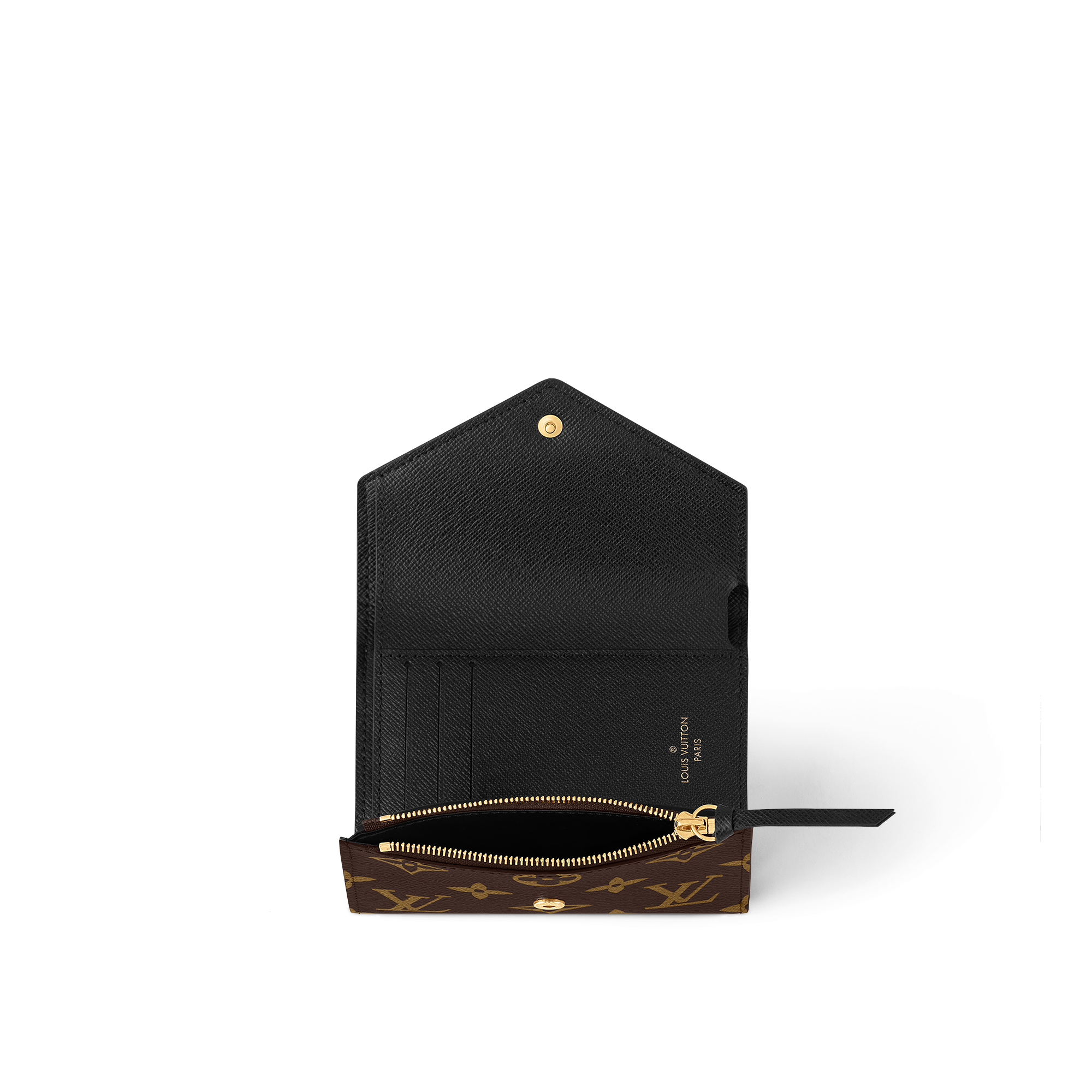 Victorine Wallet Monogram Reverse Canvas in Women