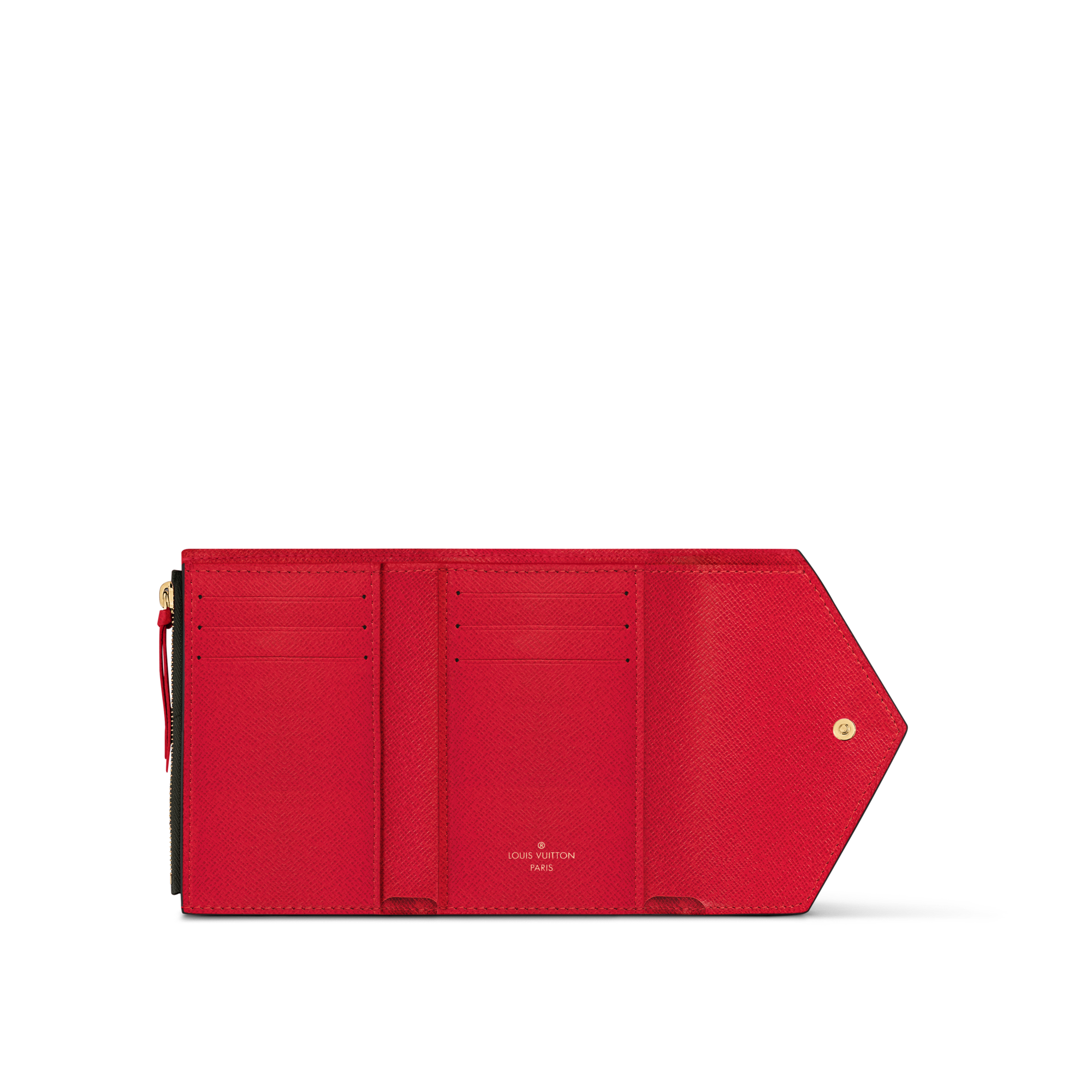 Victorine Wallet Damier Ebene Canvas in Women