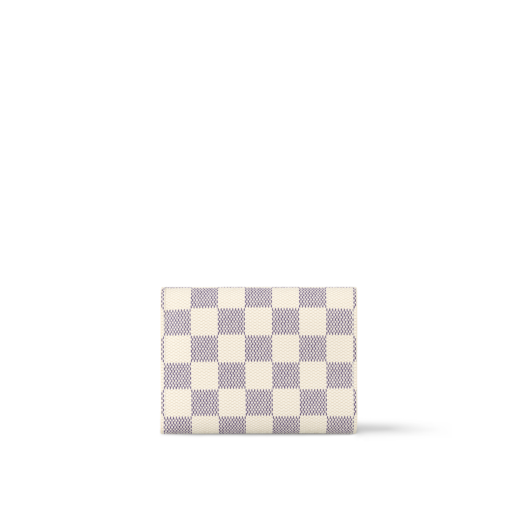 Victorine Wallet Damier Azur Canvas in Women