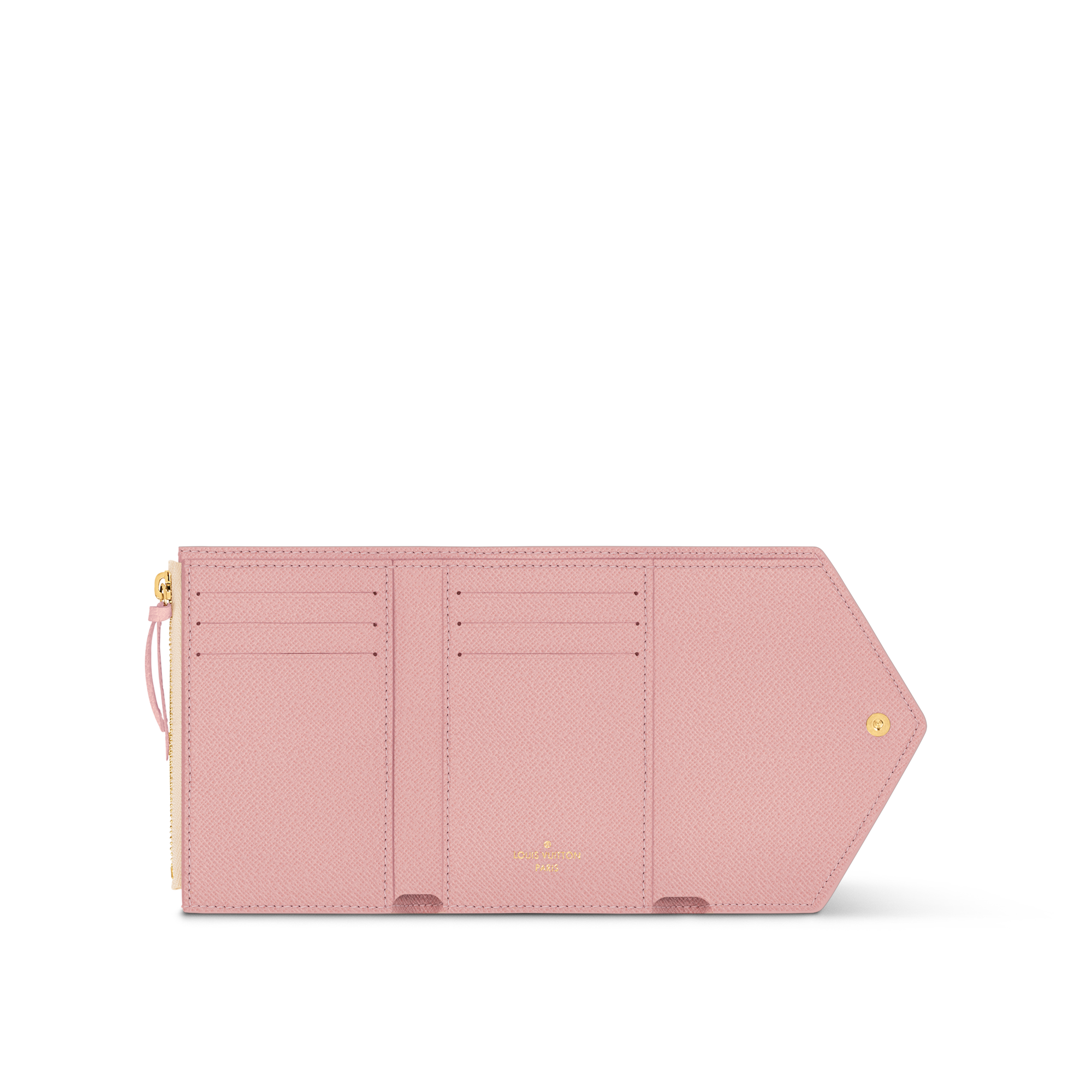 Victorine Wallet Damier Azur Canvas in Women