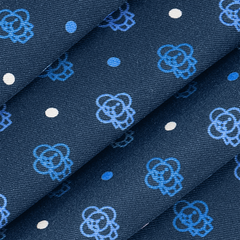 Vivienne Outline Pocket Square S00 in Men's Accessories Ties and Pocket Squares collections by Louis Vuitton (Product zoom)