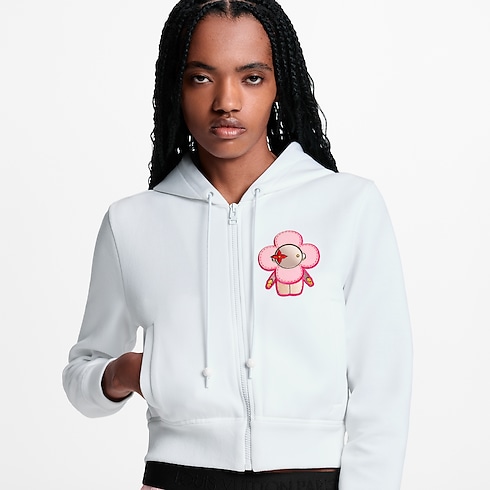 Vivienne Patch Hoodie in Women's Ready to Wear Tops collections by Louis Vuitton (Product zoom)
