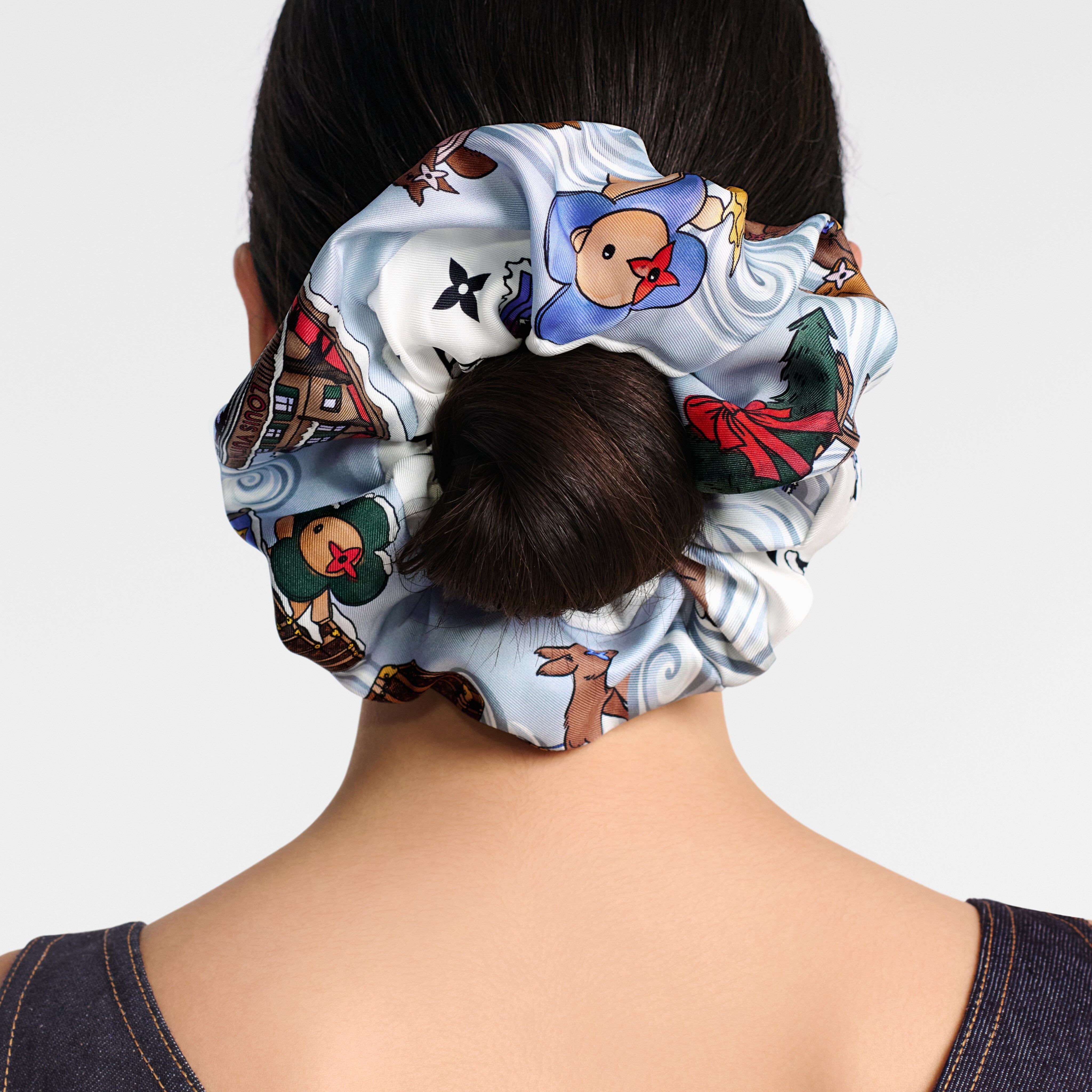 Vivienne Winter Holiday Scrunchie S00 - Accessories | LOUIS VUITTON
