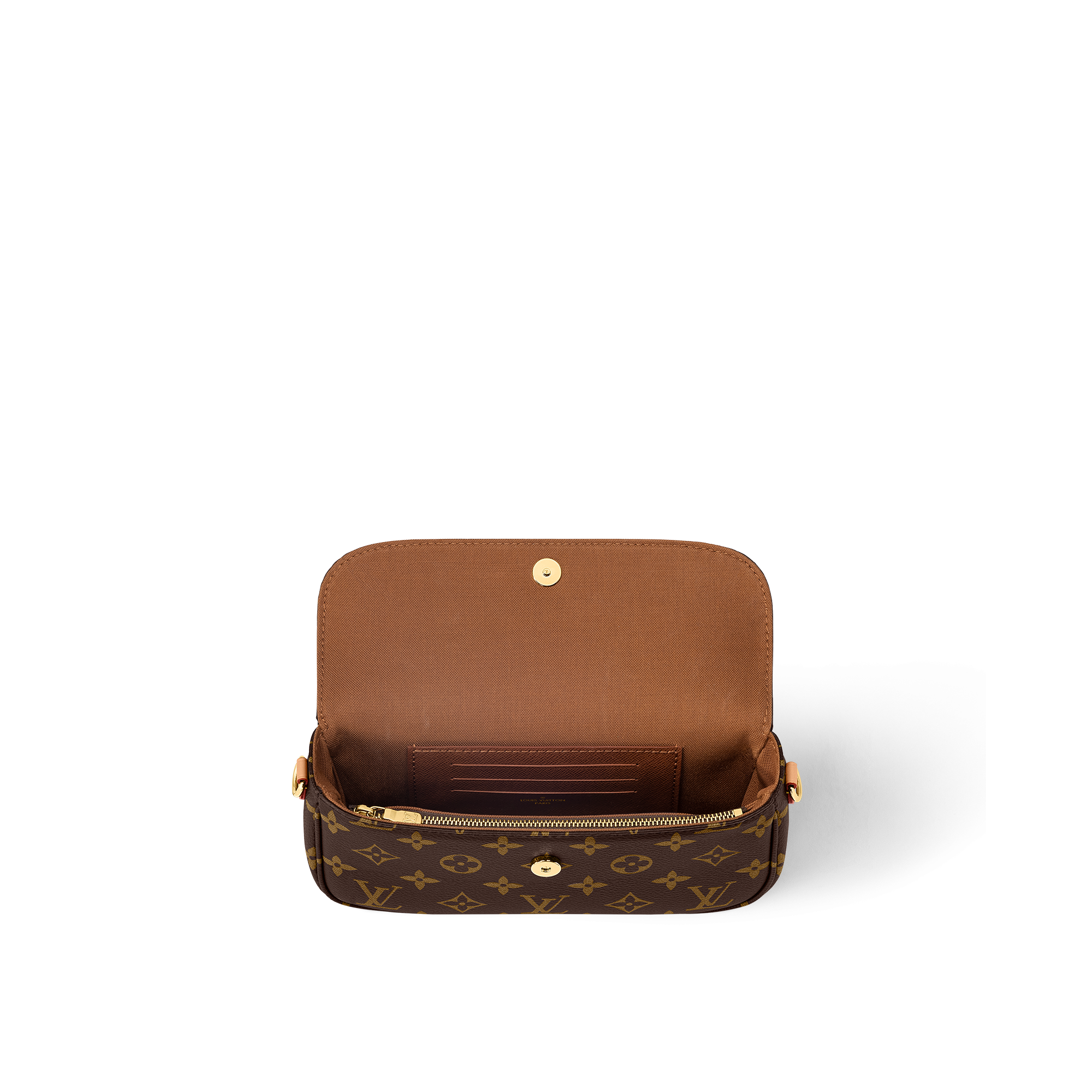 Wallet on Chain Ivy Monogram Canvas in Women