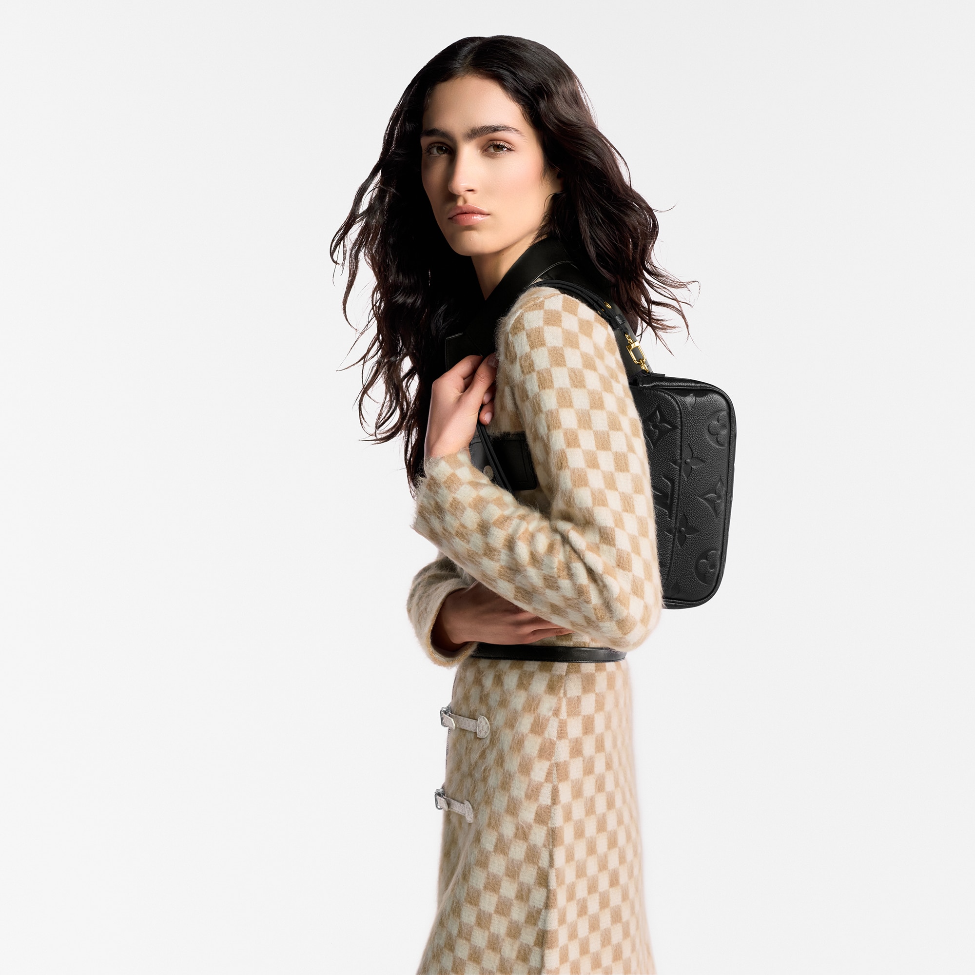 Wallet On Chain Ivy Monogram Empreinte Leather in Women