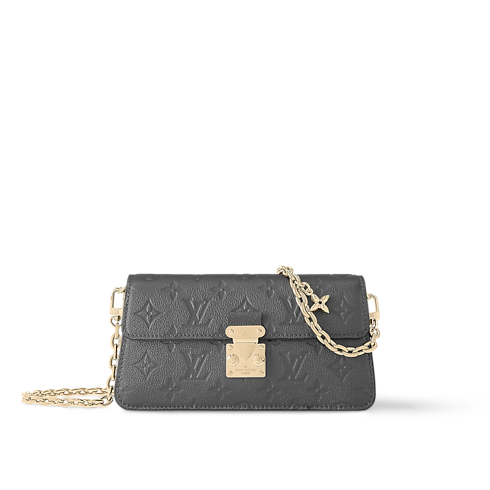 Wallet On Chain Métis Monogram Empreinte Leather in Women's Wallets and Small Leather Goods Wallets on Chain and Micro Bags collections by Louis Vuitton (Product zoom)
