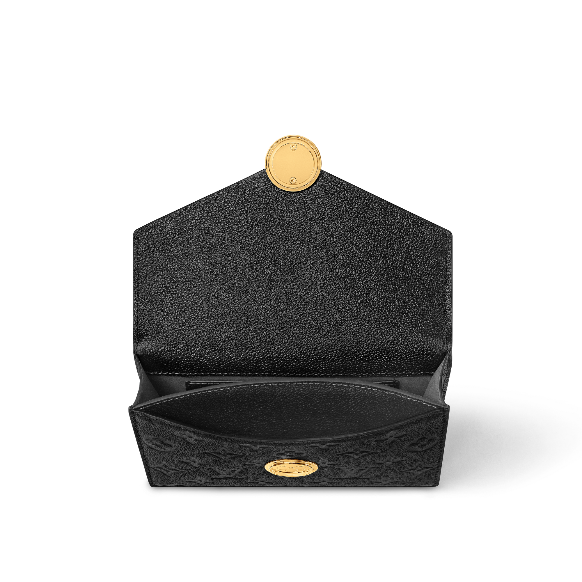 Wallet On Chain Rosy Monogram Empreinte Leather in Women