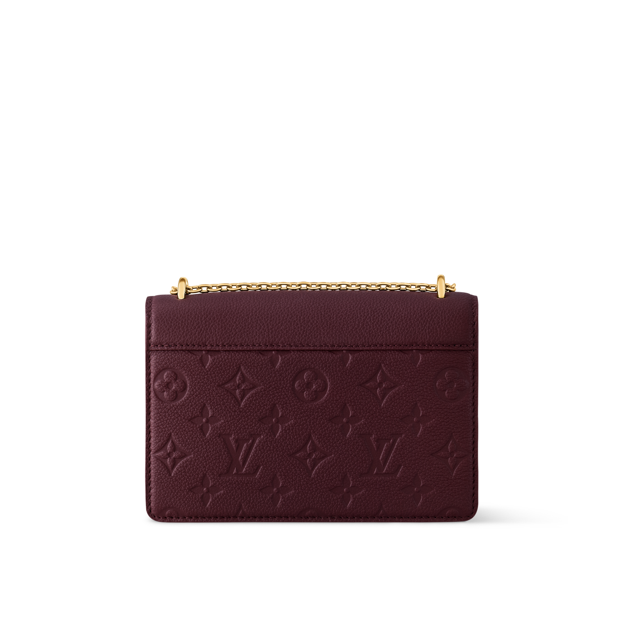 Wallet On Chain Rosy Monogram Empreinte Leather in Women