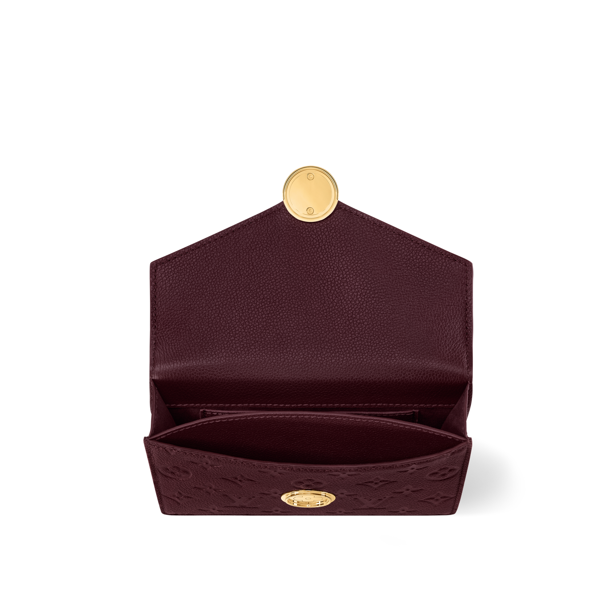 Wallet On Chain Rosy Monogram Empreinte Leather in Women