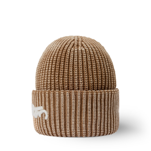Washed Signature Beanie S00 in Men's Accessories Hats, Beanies and Socks collections by Louis Vuitton (Product zoom)