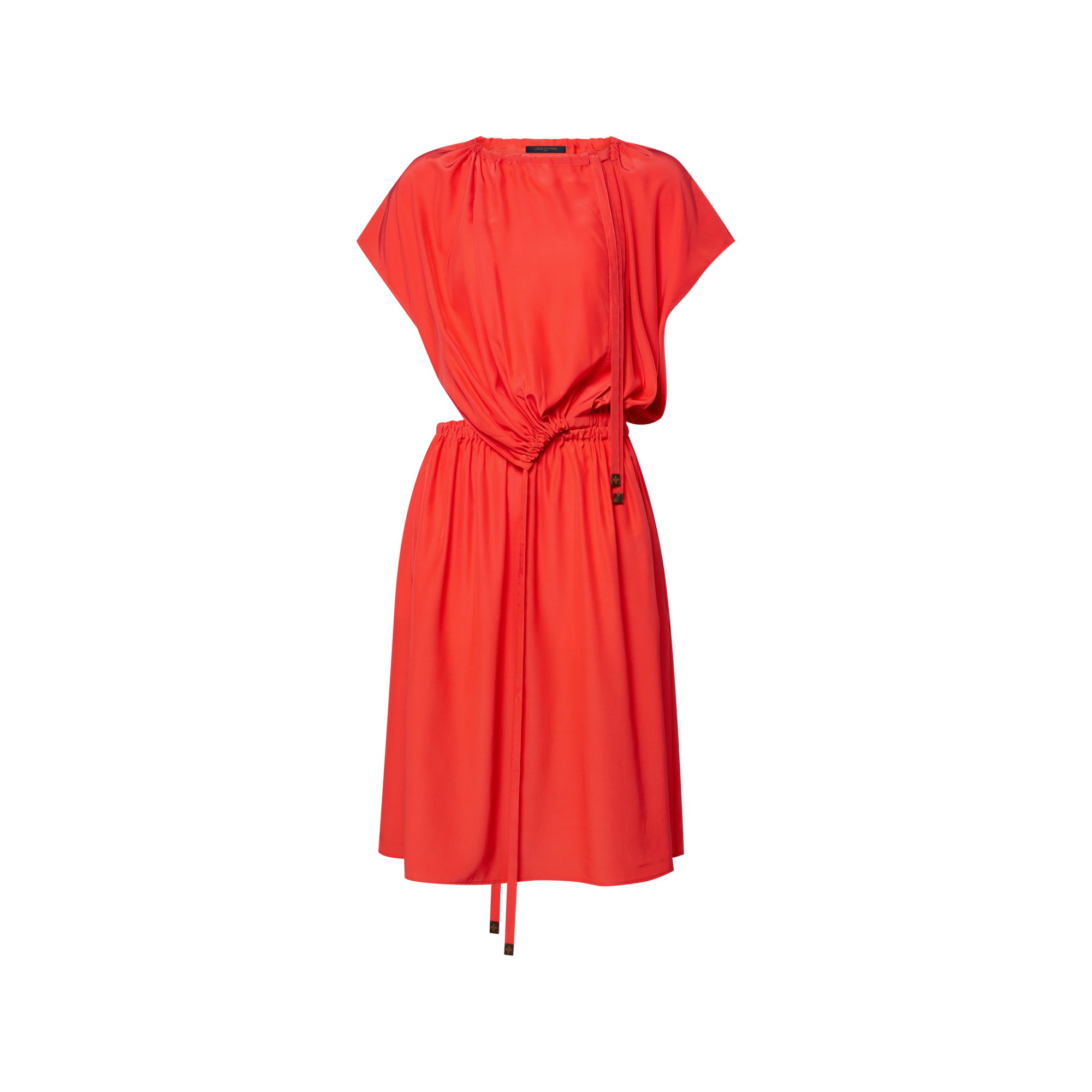 open lace back dress Louis Vuitton // Red Knit Dress  VSP Consignment