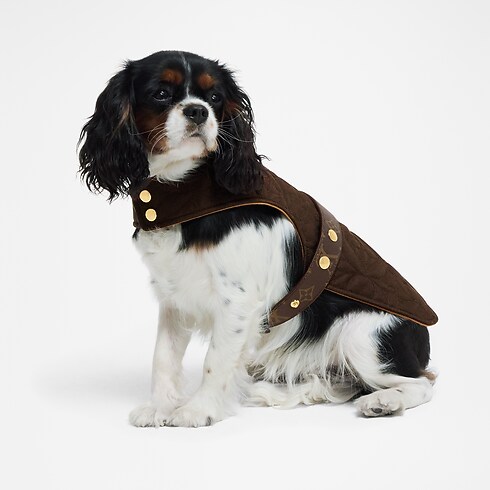 Waterproof dog coat PM in Trunks, Travel and Home's Pets Accessories } collections by Louis Vuitton (Product zoom)