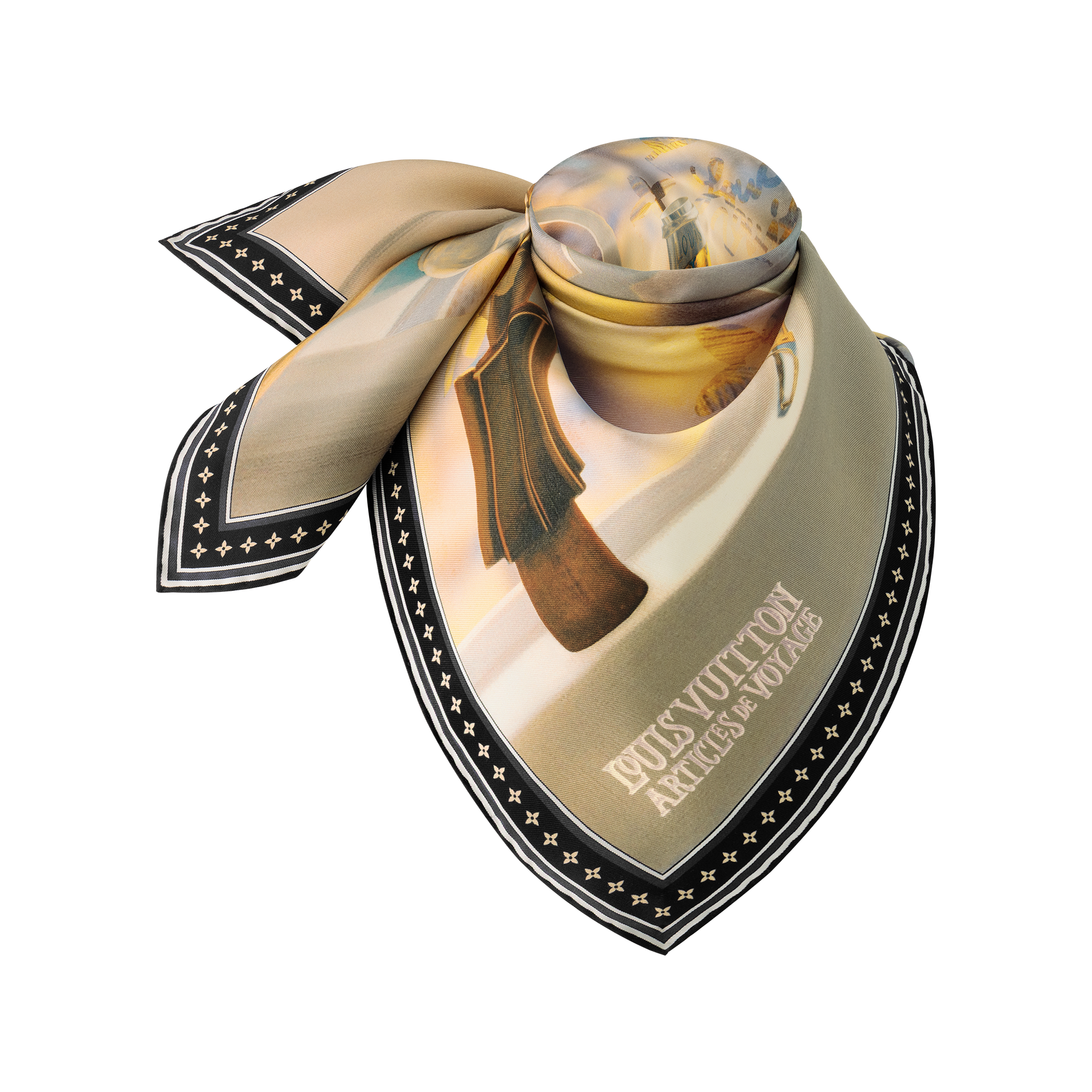 Window View Silk Square S00 in Men