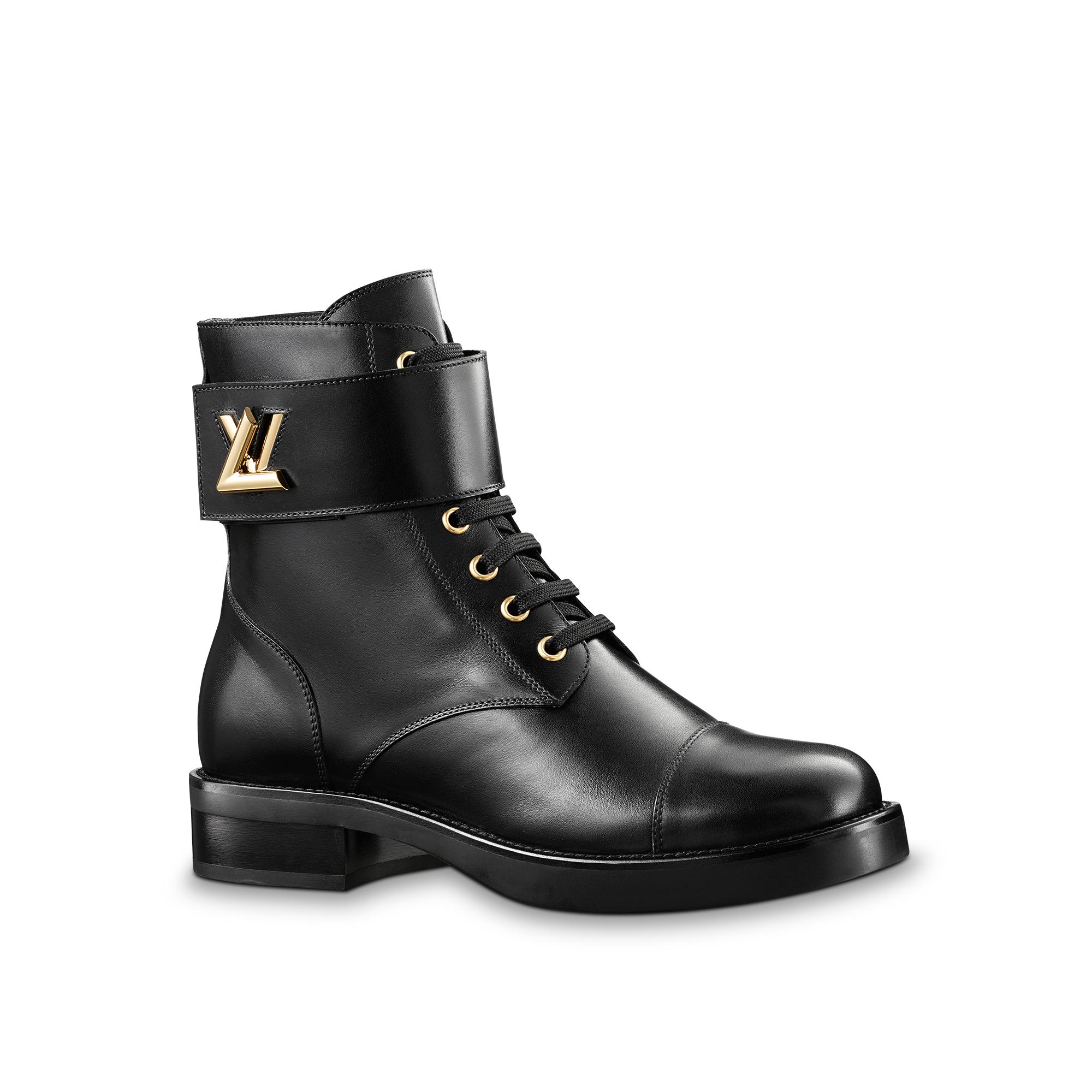 louis vuitton combat boots for women