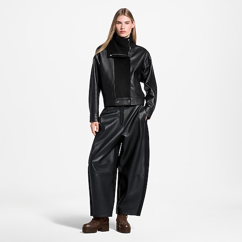 Wool Insert Biker Jacket in Women's Ready-to-Wear Coats and Jackets collections by Louis Vuitton (Product zoom)