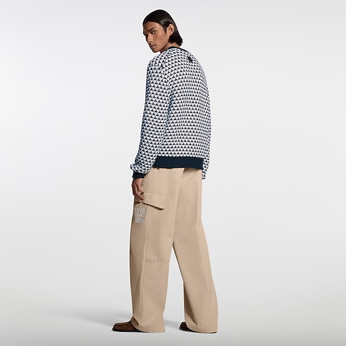 Wool Long-Sleeved Pullover in Men's Ready to Wear All Ready-To-Wear collections by Louis Vuitton (Product zoom)