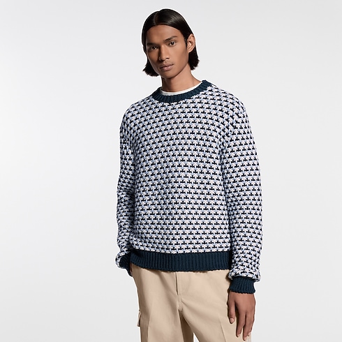 Wool Long-Sleeved Pullover in Men's Ready to Wear All Ready-To-Wear collections by Louis Vuitton (Product zoom)