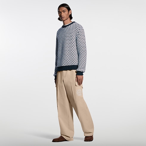 Wool Long-Sleeved Pullover in Men's Ready to Wear All Ready-To-Wear collections by Louis Vuitton (Product zoom)