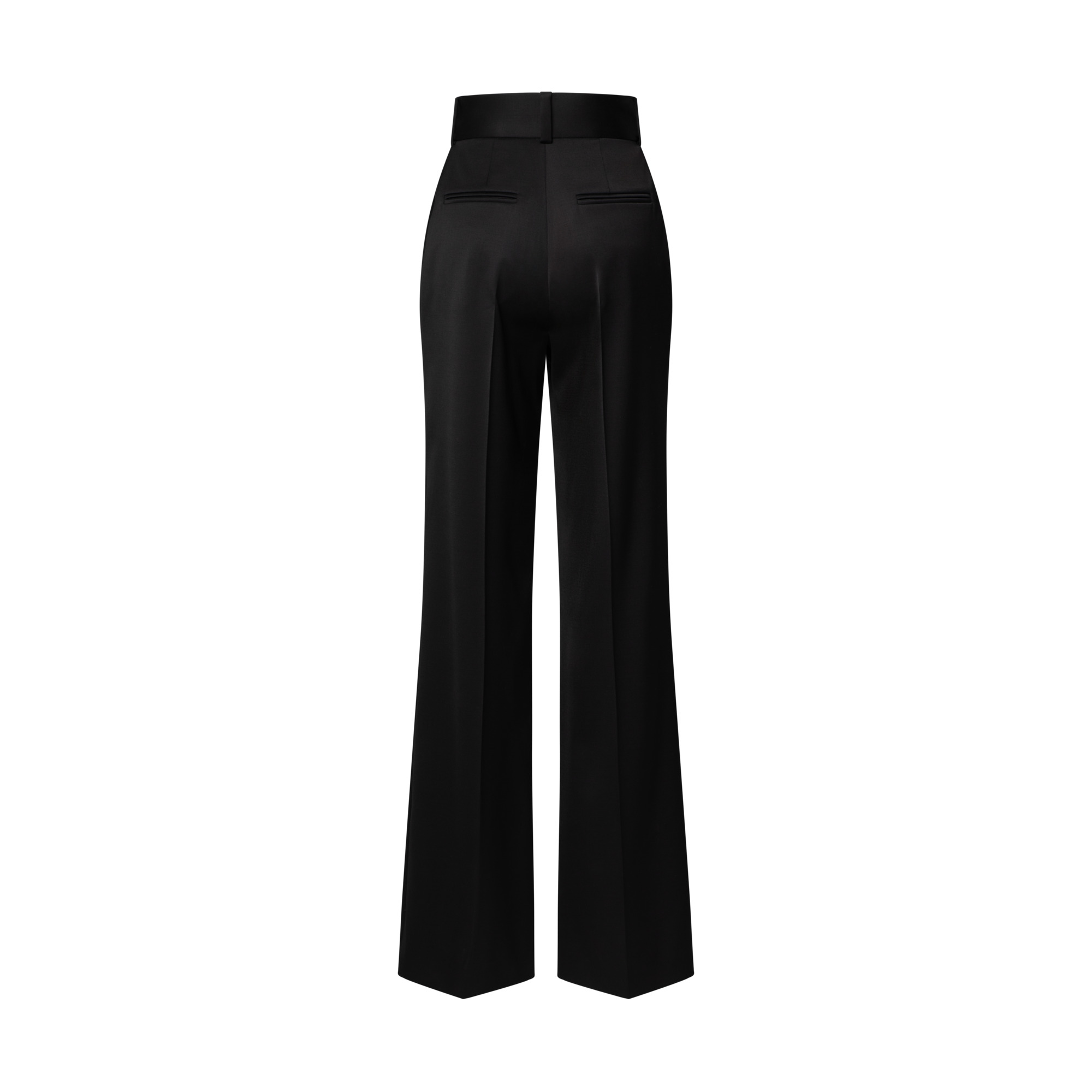 Wool Tailored Pleat Pants  in Women