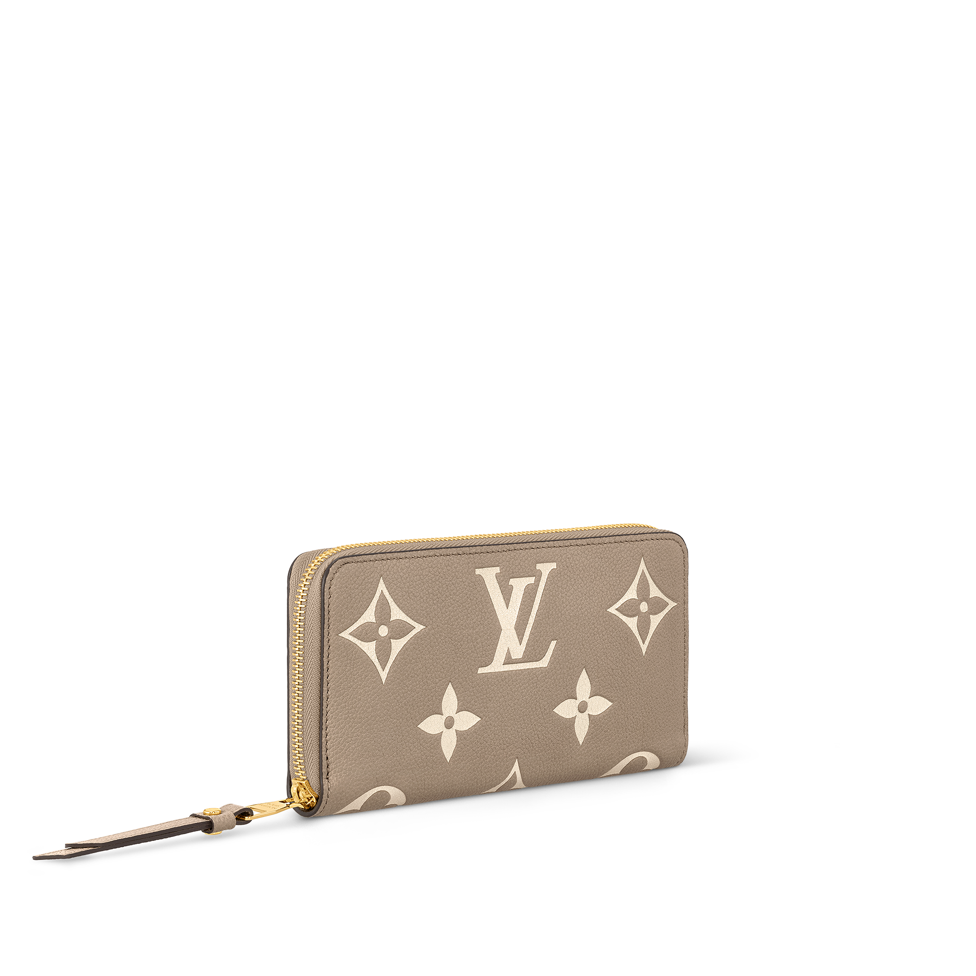 Zippy Wallet Bicolor Monogram Empreinte Leather in Women