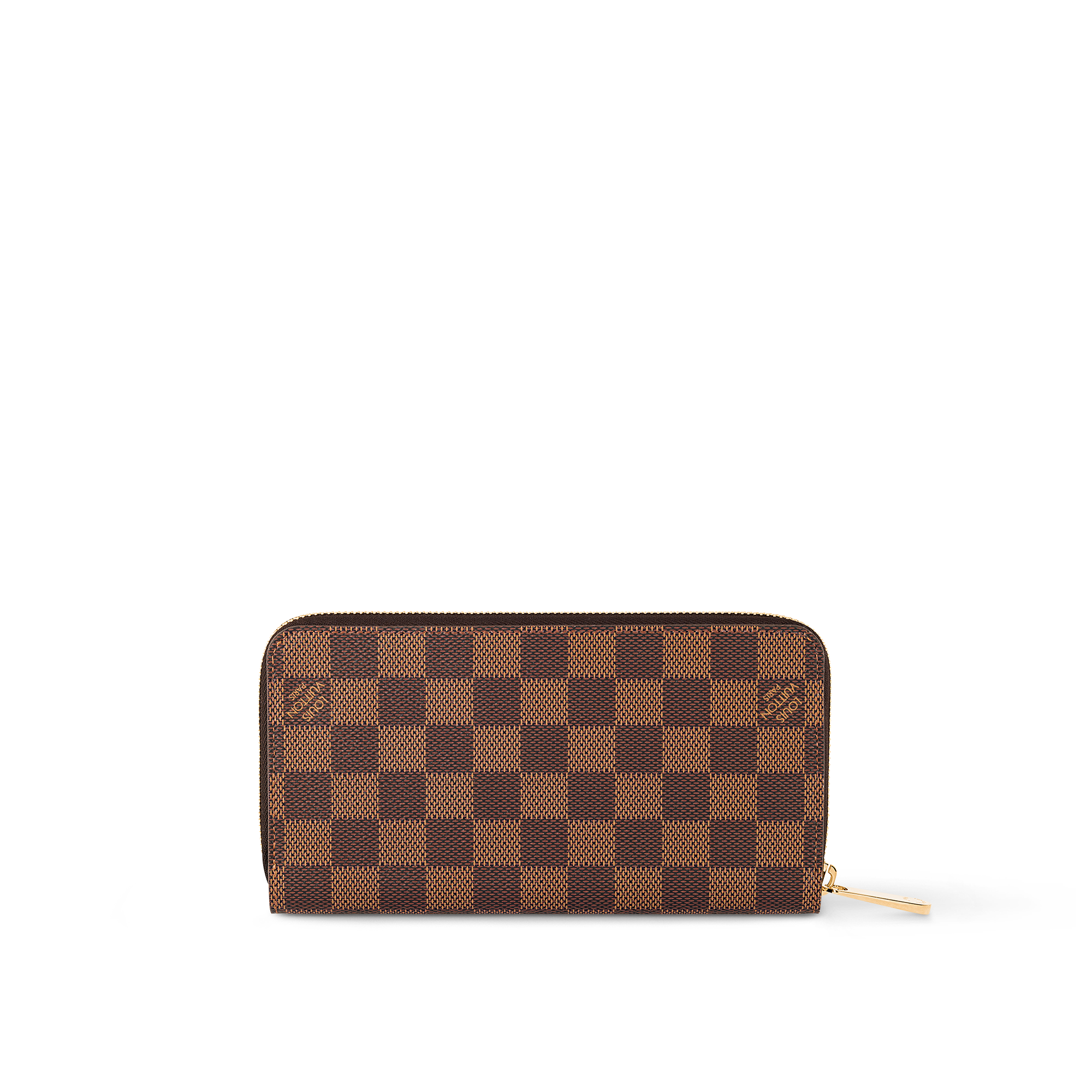 Zippy Wallet Damier Ebene Canvas in Women