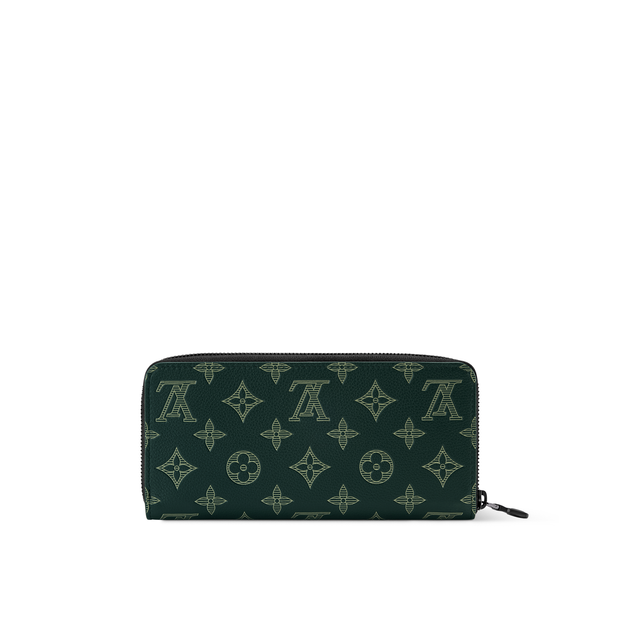 Zippy Wallet Horizontal Monogram Shadow Leather in Bags and Small Leather Goods