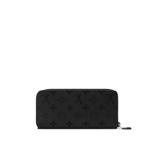 Zippy Wallet Horizontal Monogram Midnight in Bags and Small Leather Goods's Men Small Leather Goods Compact & Long Wallets collections by Louis Vuitton (Product zoom)