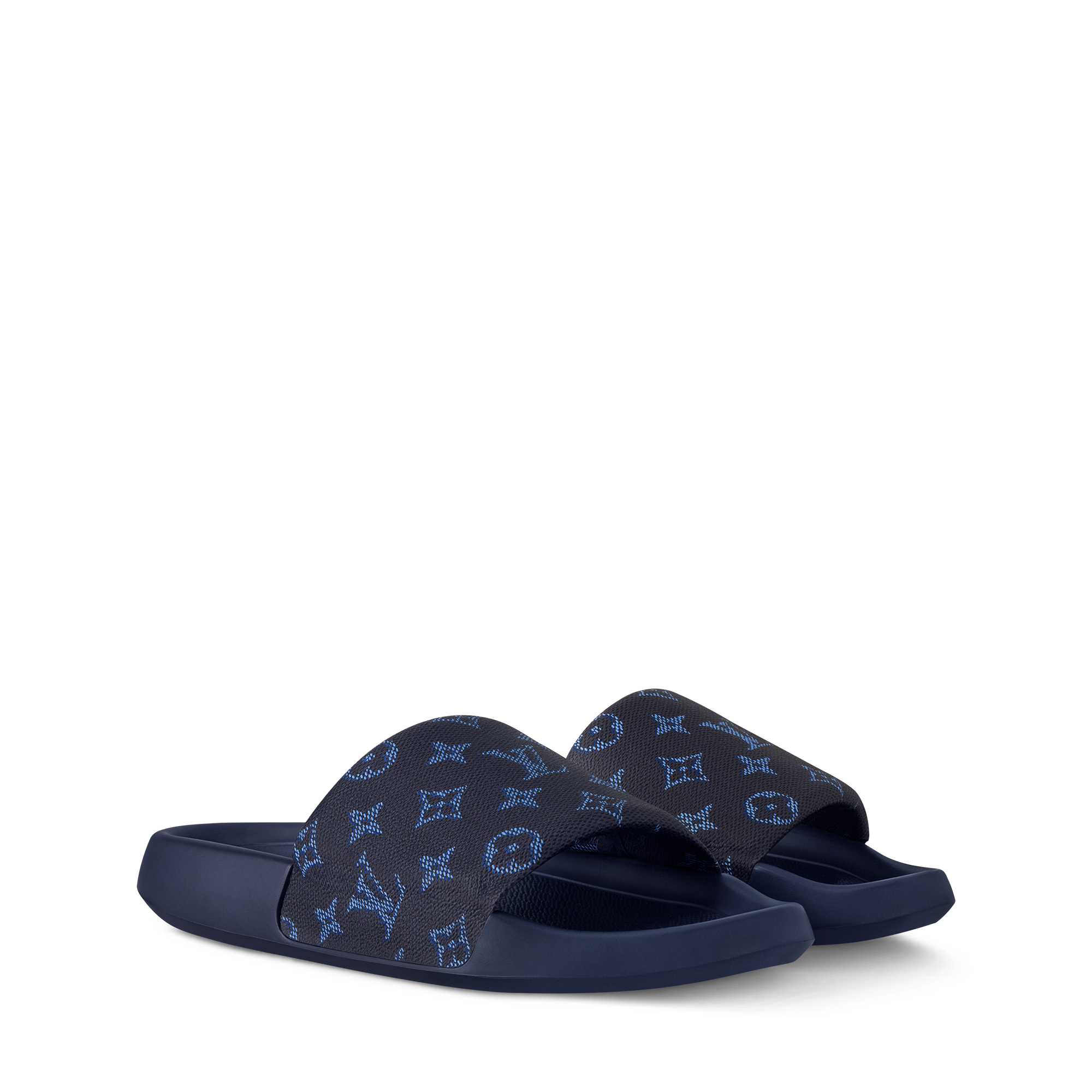 Waterfront Mule Slipper Lv Louis Vuitton Men's Waterfront Sea
