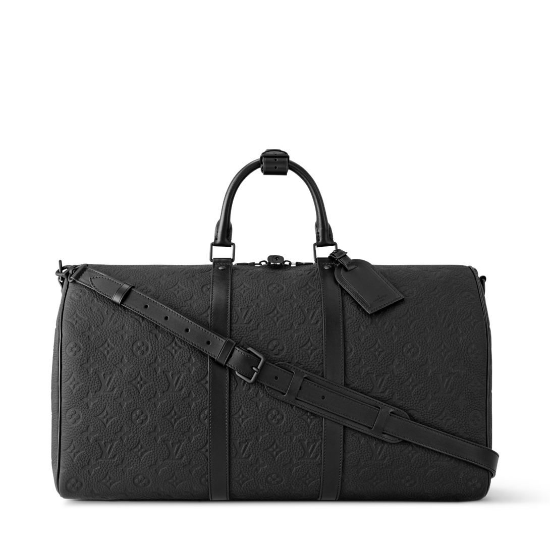 Keepall Bandoulière 50 Monogram Taurillon Leather - Travel Bags and Rolling  Luggage | LOUIS VUITTON