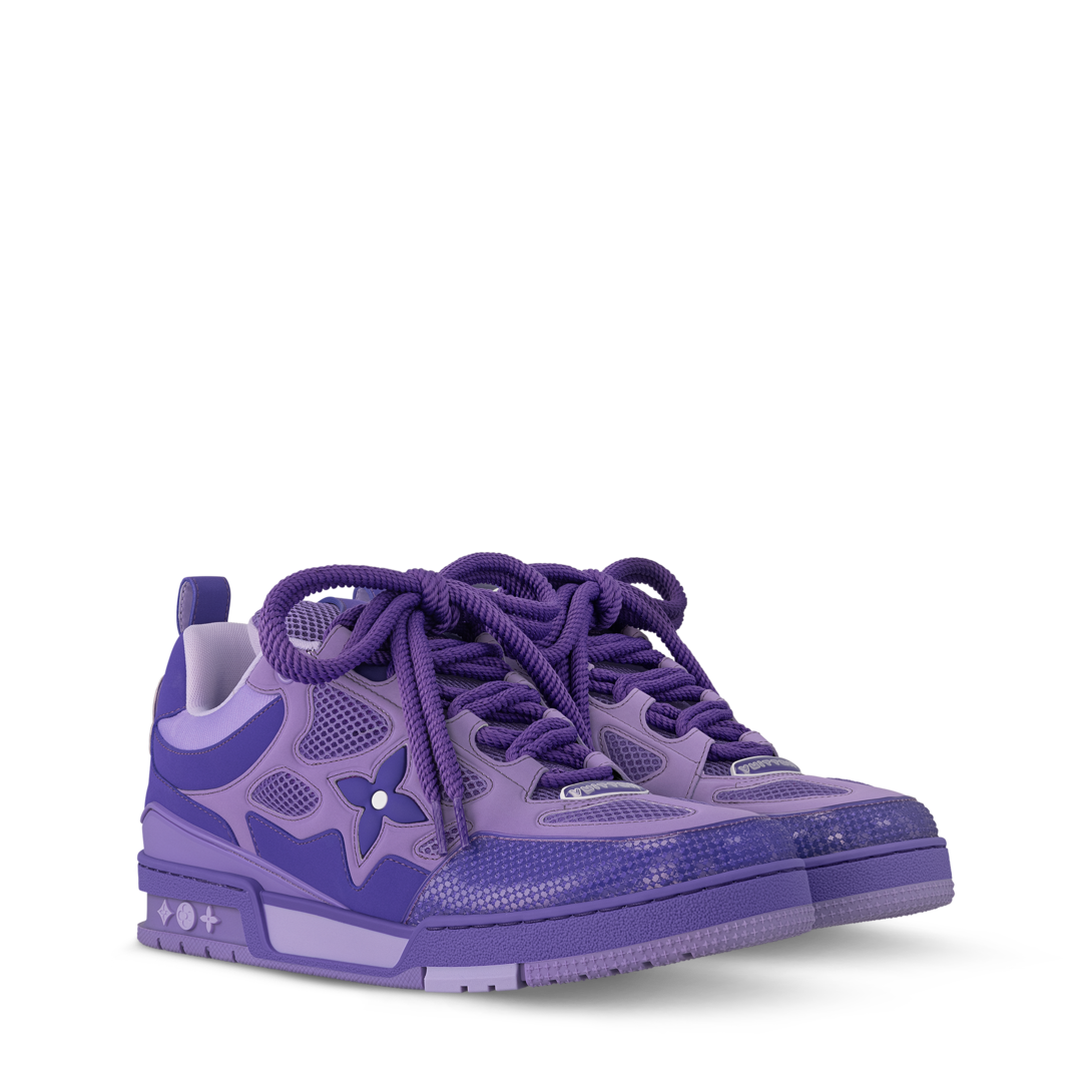 louis vuitton purple sneakers