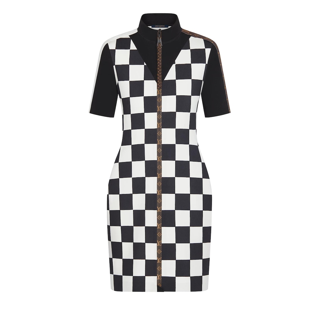 louis vuitton shift dress