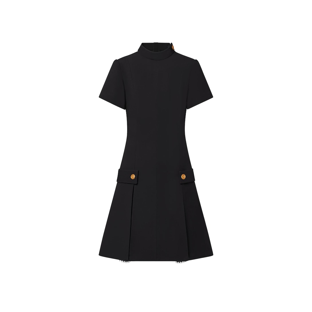 black louis vuitton dress