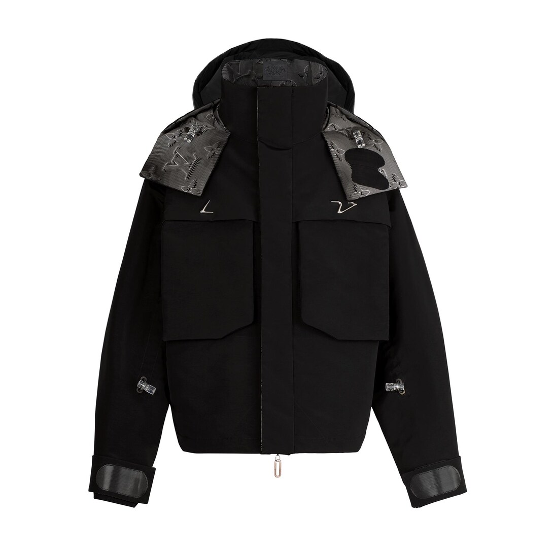 louis vuitton logo jacket