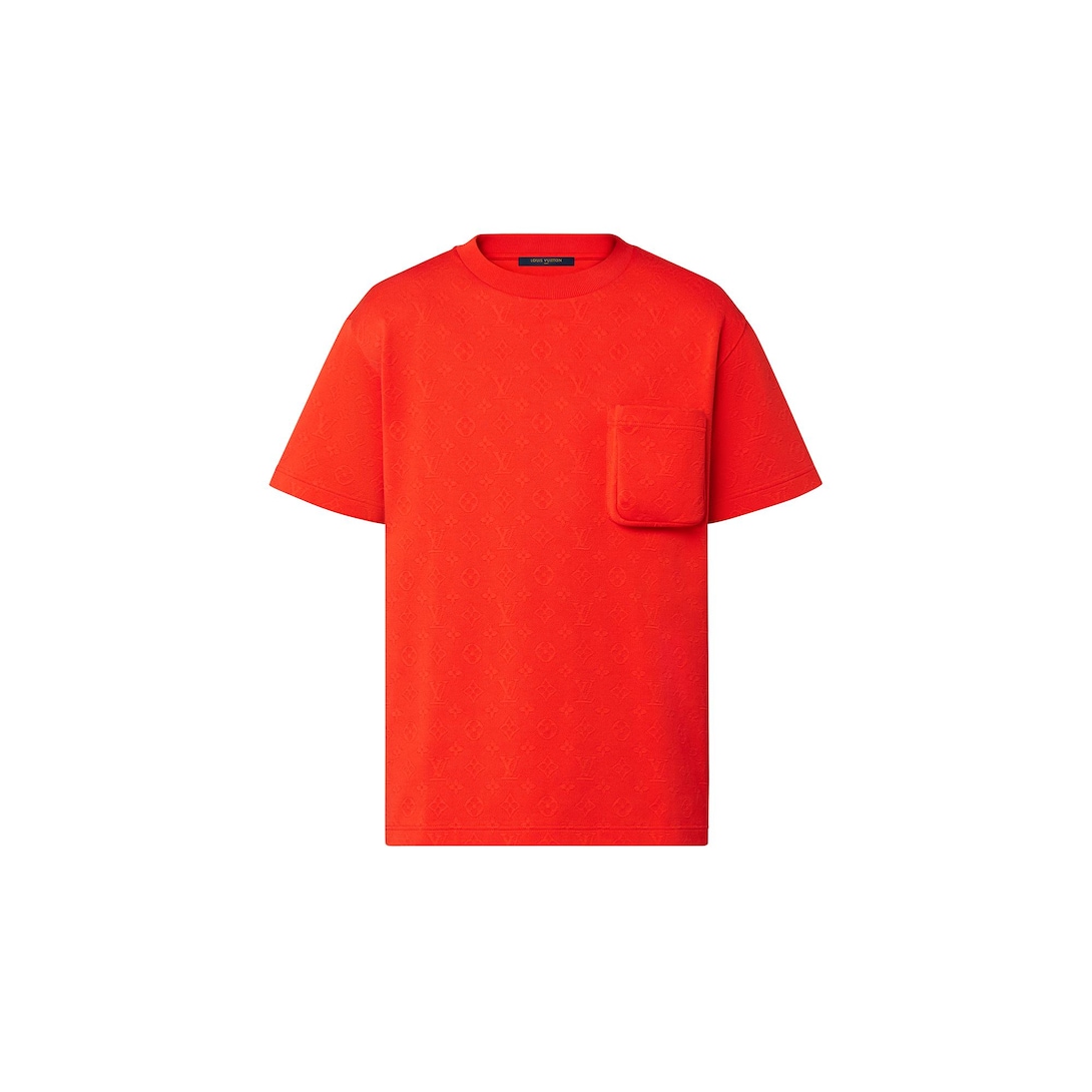 louis vuitton orange shirt