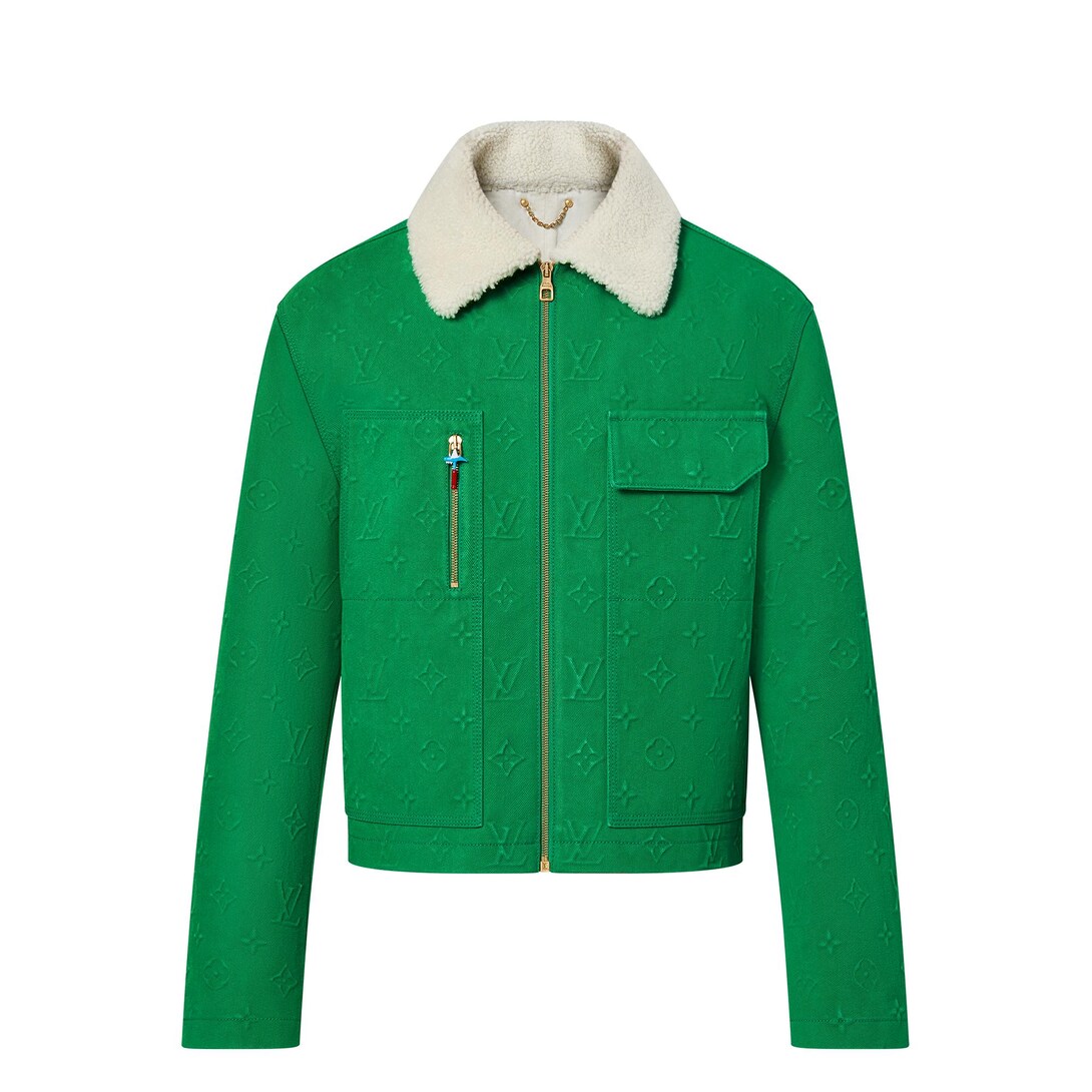 green outerwear