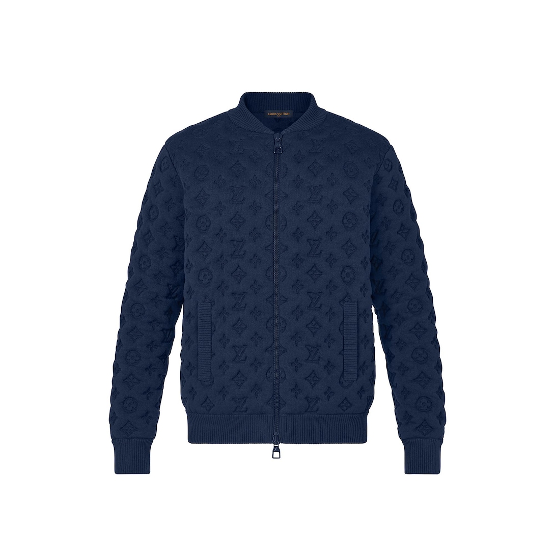 louis vuitton blue jacket