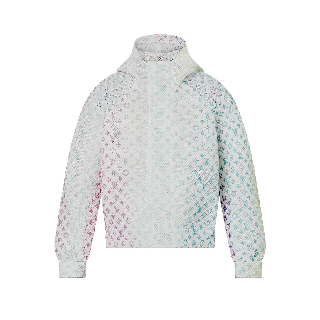 Gradient Monogram Mesh Blouson - Ready to Wear | LOUIS VUITTON