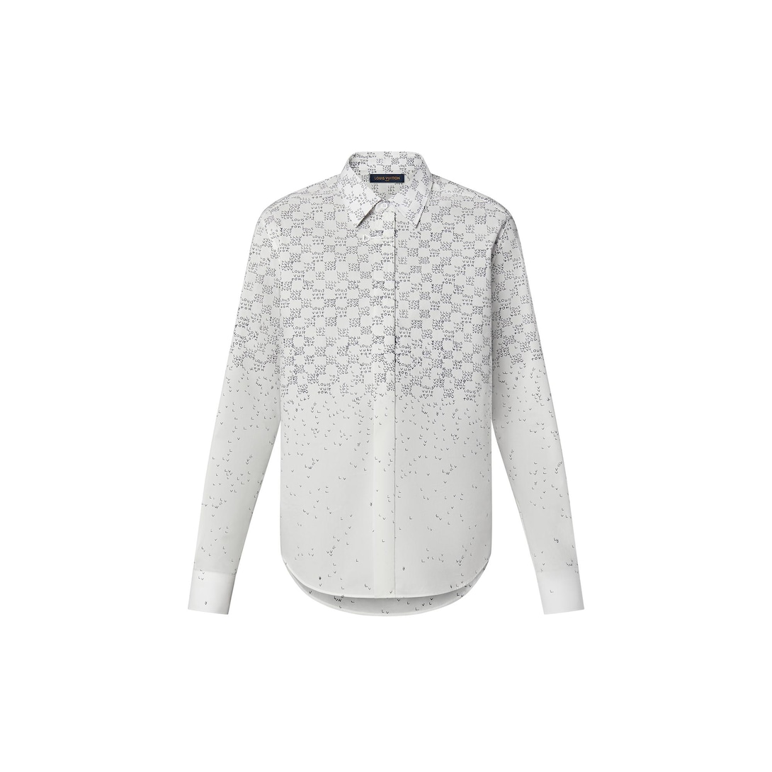 Damier Spread Long-Sleeved Shirt 